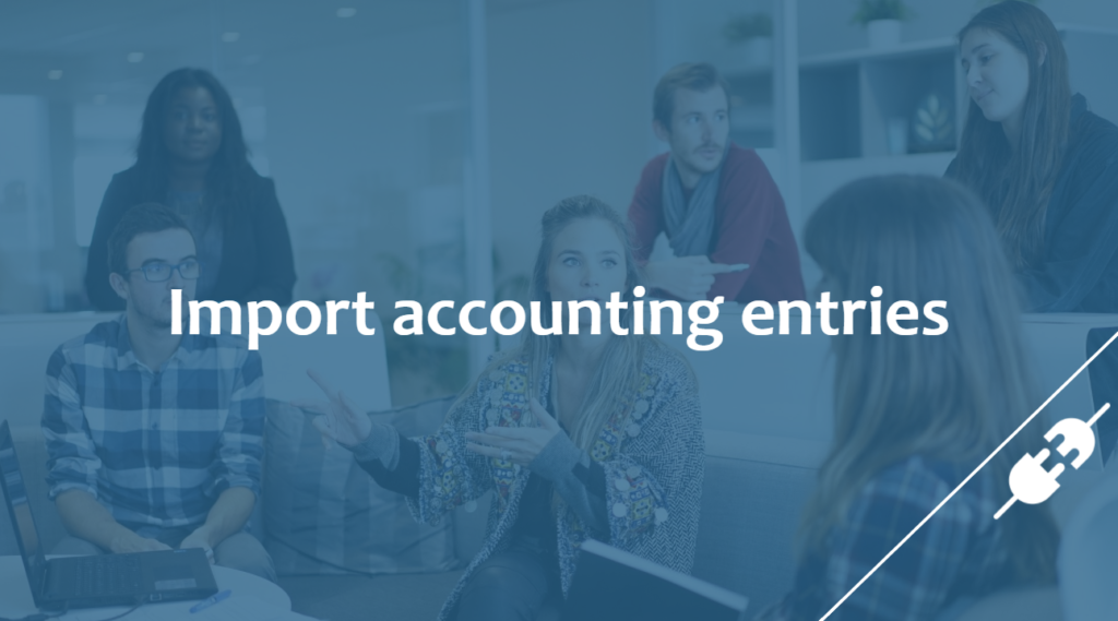 import accounting entries